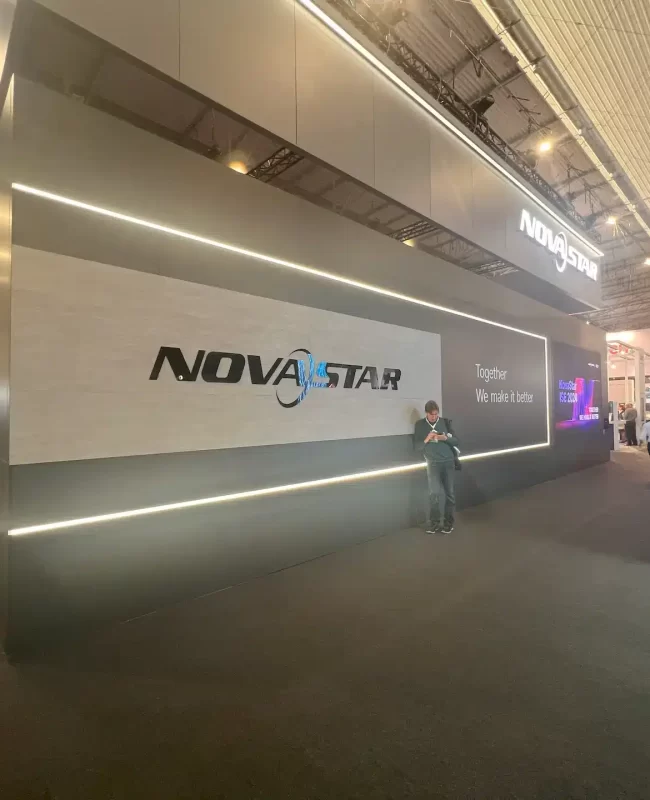 Novastar stand ISE 2024